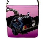 Delorean Flap Closure Messenger Bag (L)