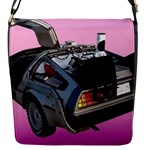 Delorean Flap Closure Messenger Bag (S)