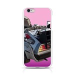 Delorean Apple iPhone 6/6S Silicone Case (Transparent)