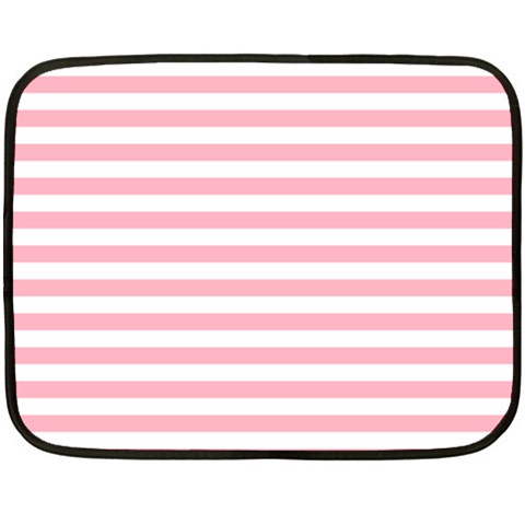 Horizontal Stripes 35 x27  Blanket Back