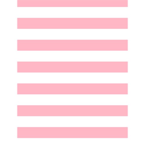 Horizontal Stripes 4.125 x5.5  Memopad