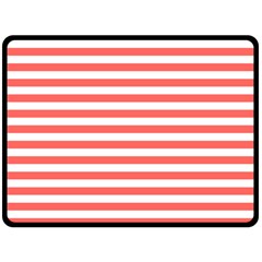 Horizontal Stripes 80 x60  Blanket Front