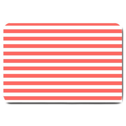 Horizontal Stripes 30 x20  Door Mat