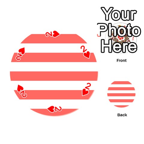 Horizontal Stripes Front - Heart2