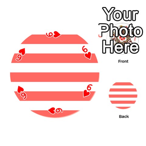 Horizontal Stripes Front - Heart6