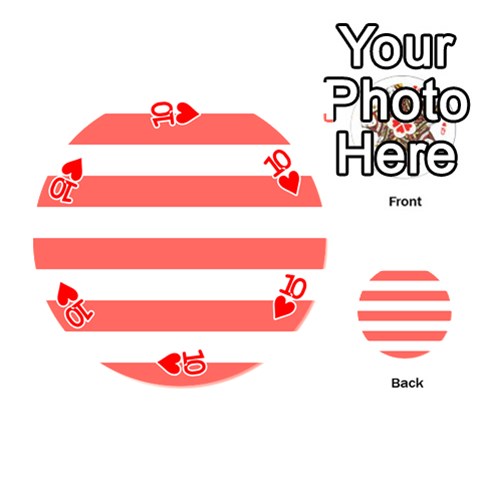 Horizontal Stripes Front - Heart10