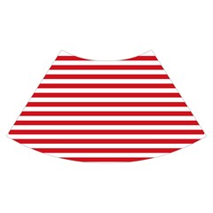 Horizontal Stripes Skirt Back