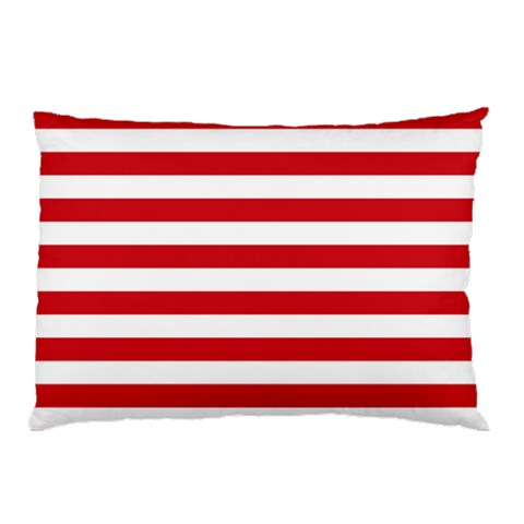 Horizontal Stripes 26.62 x18.9  Pillow Case