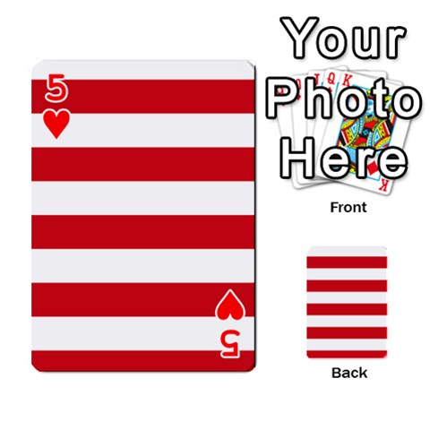 Horizontal Stripes Front - Heart5