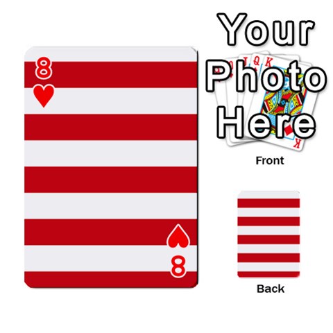 Horizontal Stripes Front - Heart8