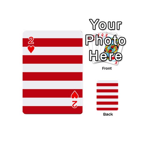 Horizontal Stripes Front - Heart2