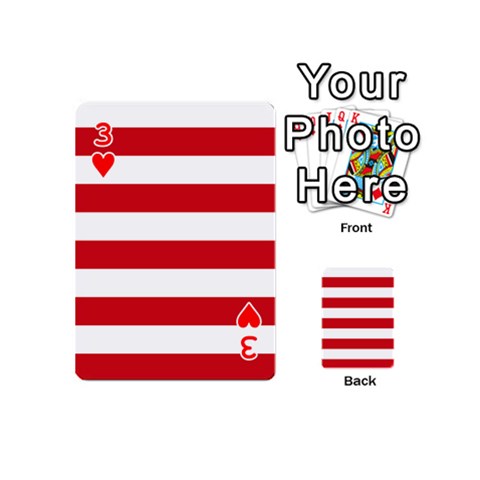 Horizontal Stripes Front - Heart3