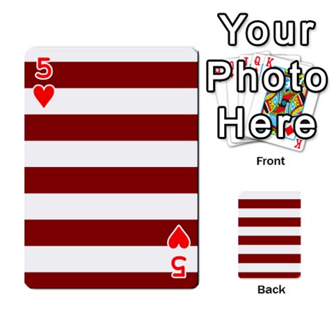 Horizontal Stripes Front - Heart5