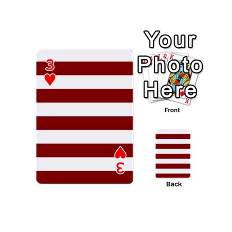 Horizontal Stripes Front - Heart3