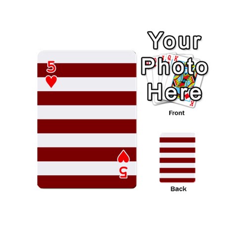 Horizontal Stripes Front - Heart5