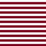 Horizontal Stripes - White and Burgundy Red ScrapBook Page 8  x 8 