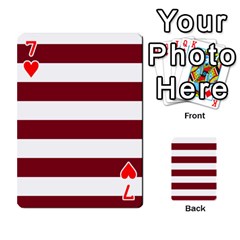 Horizontal Stripes Front - Heart7