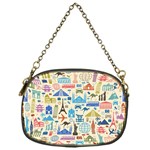 world Travel Chain Purse (One Side)