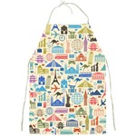 world Travel Full Print Apron