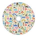 world Travel CD Wall Clock