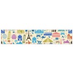 world Travel Flano Scarf (Small)