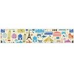 world Travel Flano Scarf (Large)