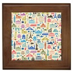 world Travel Framed Tile