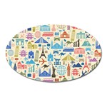 world Travel Magnet (Oval)