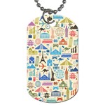 world Travel Dog Tag (Two Sides)