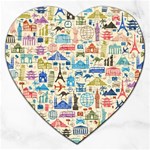 world Travel Jigsaw Puzzle (Heart)