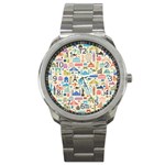 world Travel Sport Metal Watch