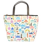 world Travel Bucket Bag