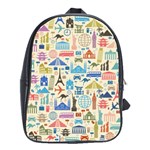 world Travel School Bag (Large)