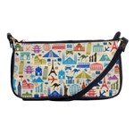 world Travel Shoulder Clutch Bag