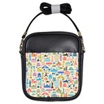 world Travel Girls Sling Bag