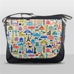 world Travel Messenger Bag