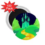 yellow brick road  2.25  Magnet (100 pack) 