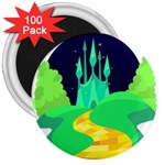 yellow brick road  3  Magnet (100 pack)