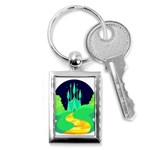 yellow brick road  Key Chain (Rectangle)