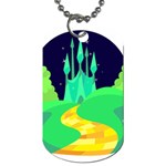 yellow brick road  Dog Tag (One Side)