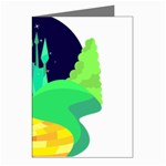 yellow brick road  Greeting Cards (Pkg of 8)