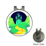 yellow brick road  Golf Ball Marker Hat Clip