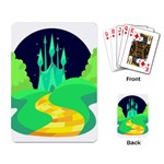 yellow brick road  Playing Cards Single Design