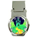 yellow brick road  Money Clip Watch