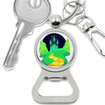 yellow brick road  Bottle Opener Key Chain