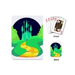 yellow brick road  Playing Cards (Mini)