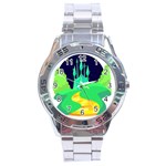 yellow brick road  Stainless Steel Analogue Watch