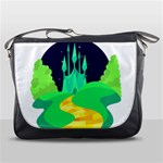 yellow brick road  Messenger Bag