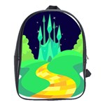 yellow brick road  School Bag (XL)