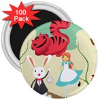 Through The Looking Glass 3  Magnet (100 pack)